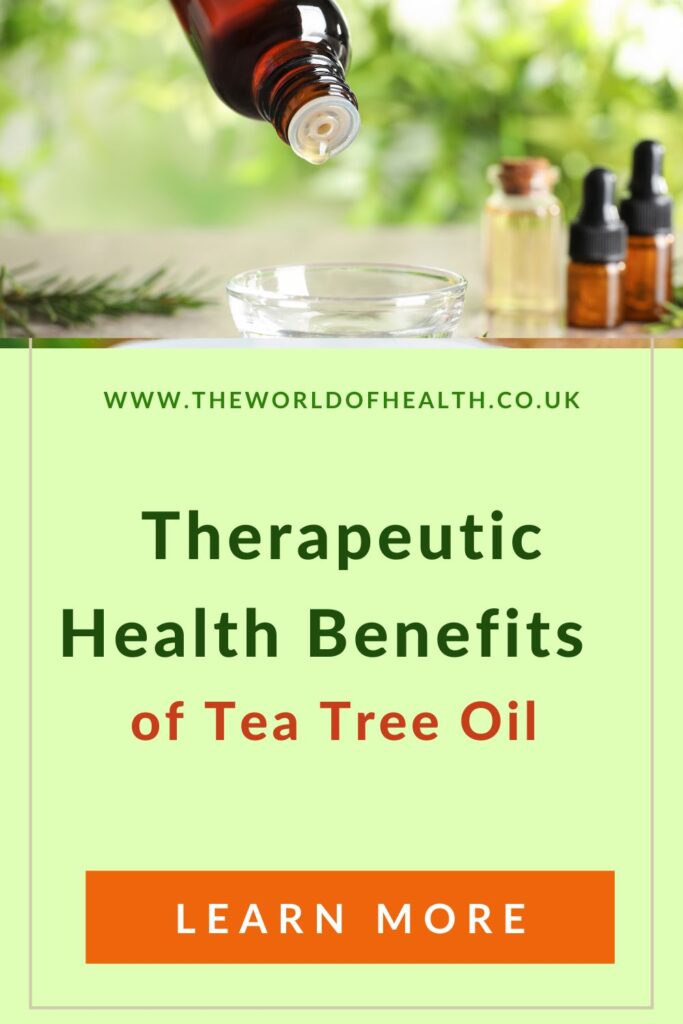 Tea Tree Oil Therapeutic Benefits For home use and first aid travel kit