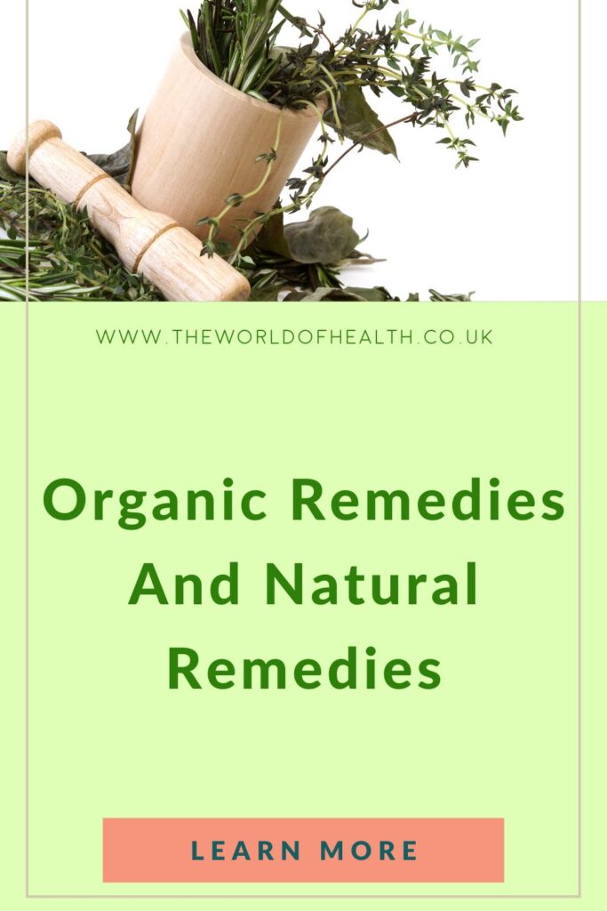 Difference Between Natural Remedies and Organic Remedies