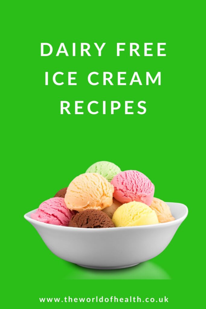 Dairy Free Ice Cream Recipes - healthy sugar free ice cream recipes for healthy eaters